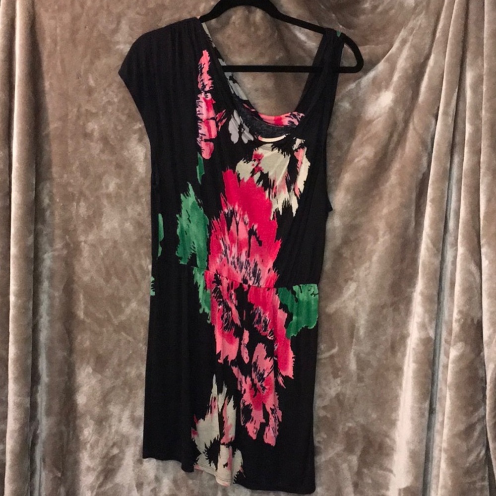 Free People Floral Mini Dress